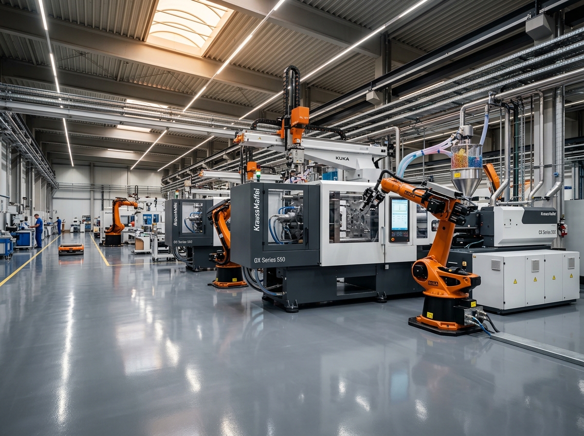 Robotic Injection Moulding Automation
